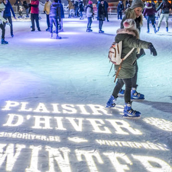 Plaisirs d'hiver patinoire