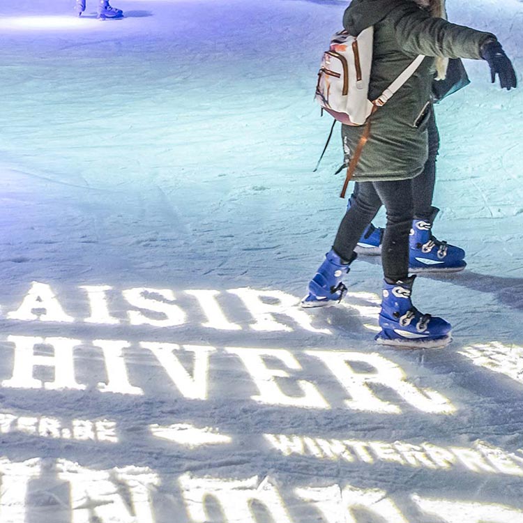 Plaisirs d'hiver patinoire