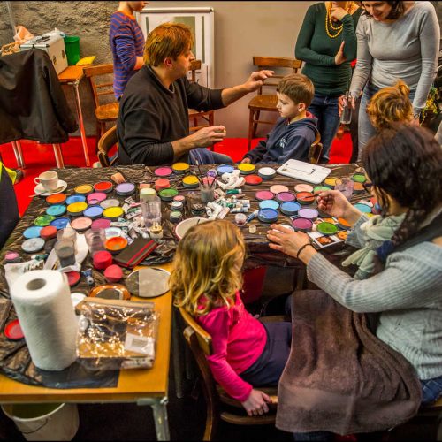 Brussels Colours face painting for children