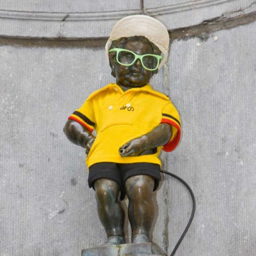 Brussels Grand Départ Manneken Pis