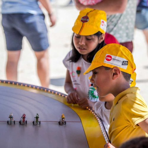 Brussels Grand Départ jeux pour enfants