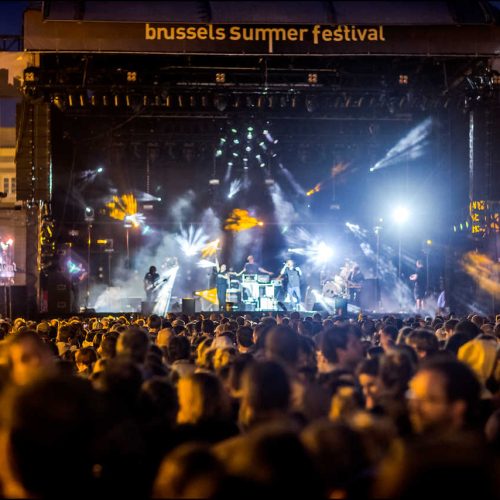 Brussels Summer Festival concert public