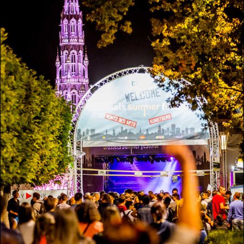 Brussels Summer Festival concert public