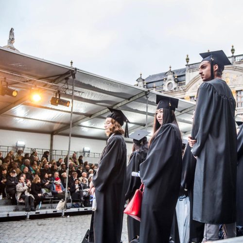 ceremonie remise des diplôme ulb vub