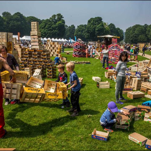 Festival de l'environnement jeu d'assemblage pour enfants