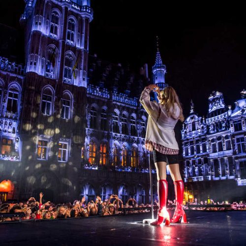 Fête de la fédération Wallonie Bruxelles concert chanteuse