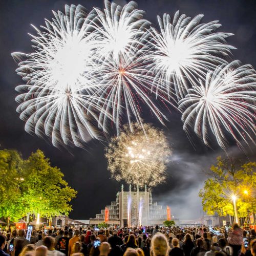 Les feux de Laeken feux d'artifice