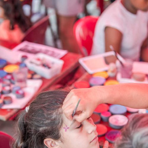 Les feux de Laeken maquillage pour enfants