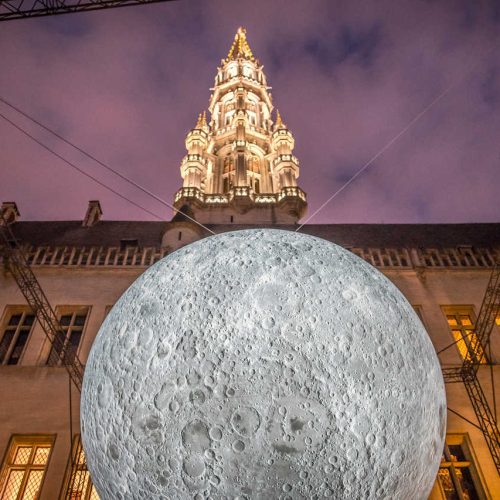 Plaisirs d'hiver décoration la pleine lune