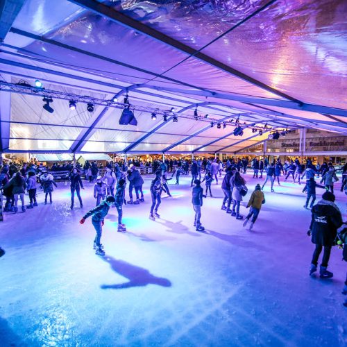 Plaisirs d'hiver patinoire