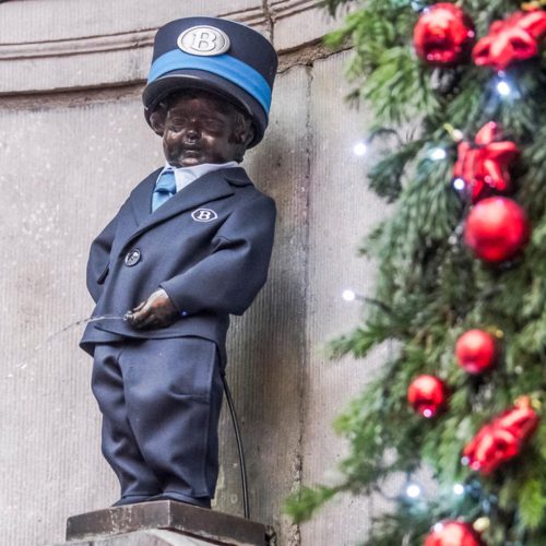 plaisirs d'hivers manneken pis 2021