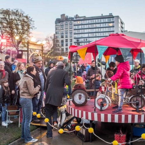 Winter Pop manège pour enfants